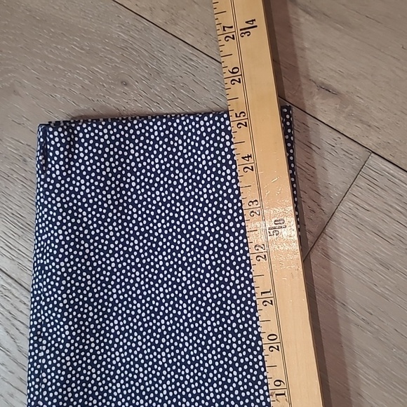 EUC Talbots Pants Women's sz 10P Blue/White Polka Dot Chatham Ankle Pant - Picture 13 of 14